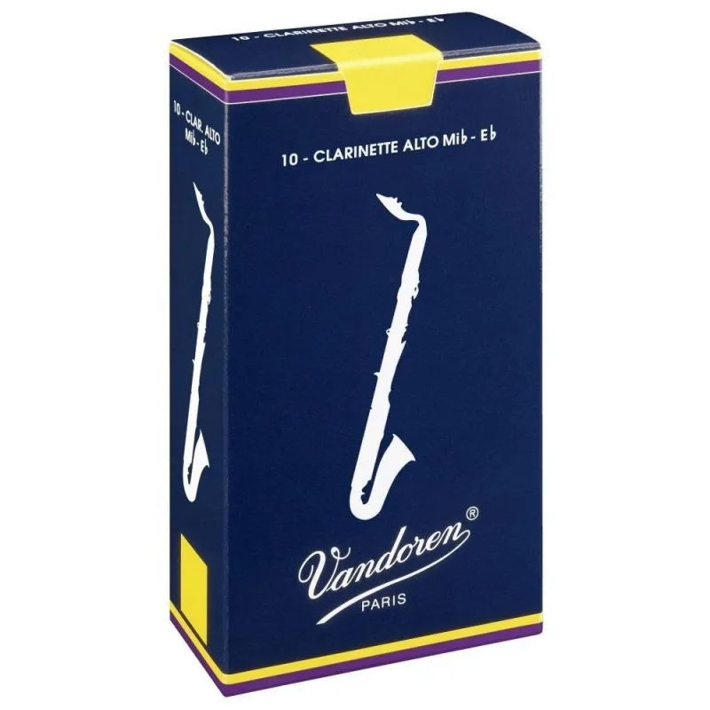 Pagamento Sicuro Vandoren - Traditional - N. 3 - Clarinetto Alto (Mib) - Ance