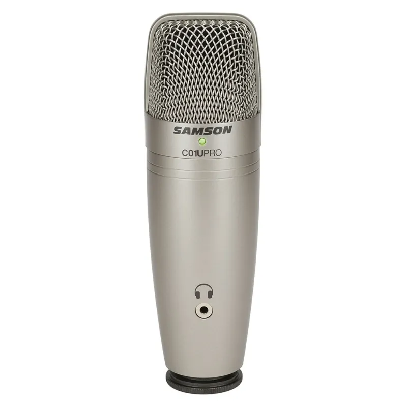 Samson C01U PRO - Microfono a Condensatore USB - Cardioide Ordina Subito