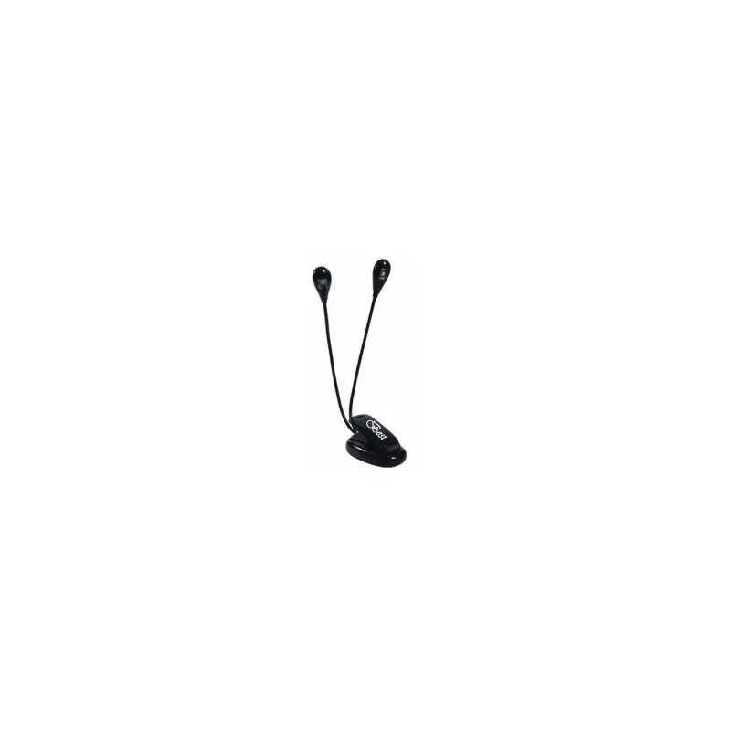 Più Venduto BEST MUSIC LB-204 - Lampada daLeggio DUET 4LED BK