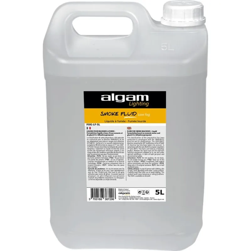 Algam Light FOG-LF-5L Liquido Fumo Basso 5L Sconto