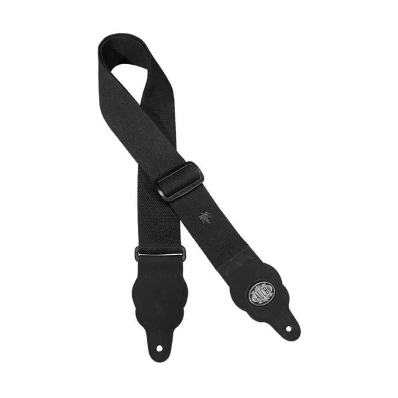 Spedizione Espresso GAUCHO GST-100-BK tracolla chitarra canapa gaucho nera