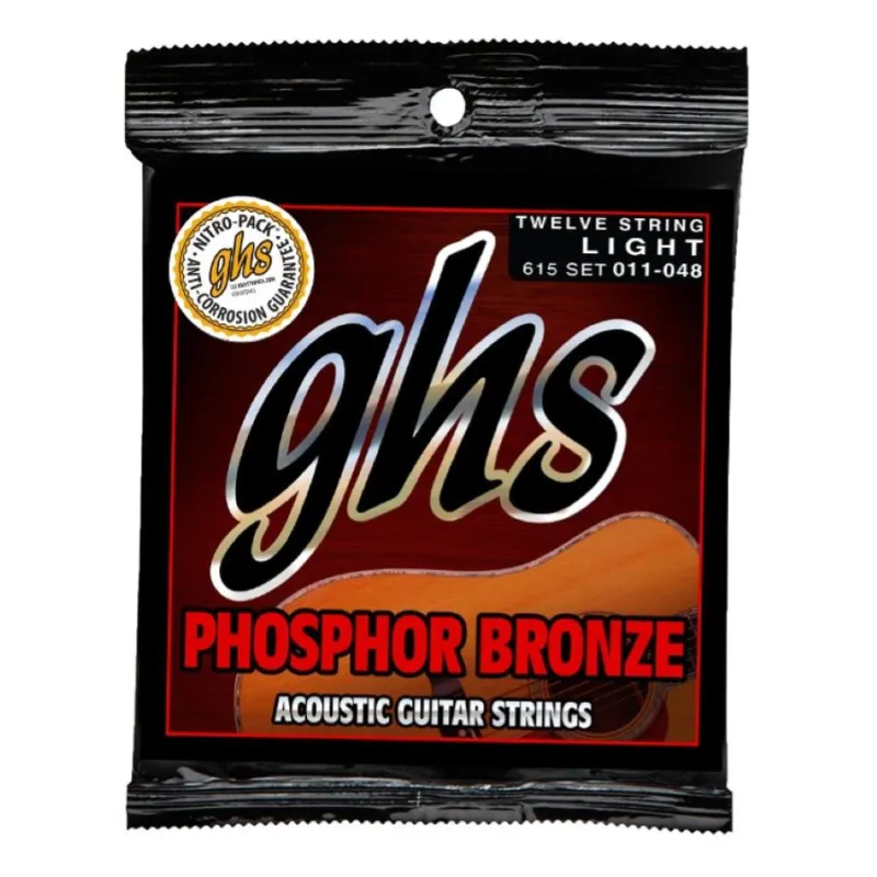 Vendita Finale GHS Phosphor Bronze Acustica 12 St 011-048 615