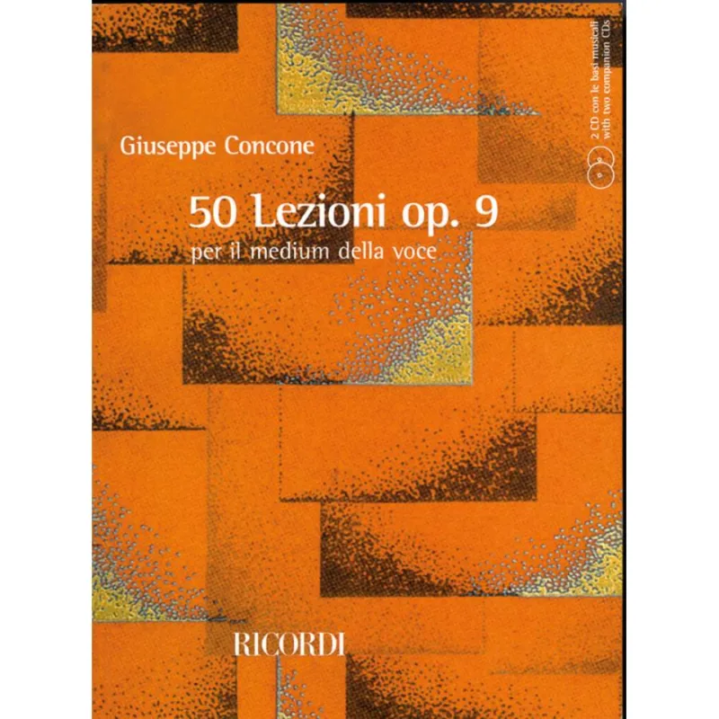 Offerta Lampo Giuseppe Concone 50 Lezioni Op. 9