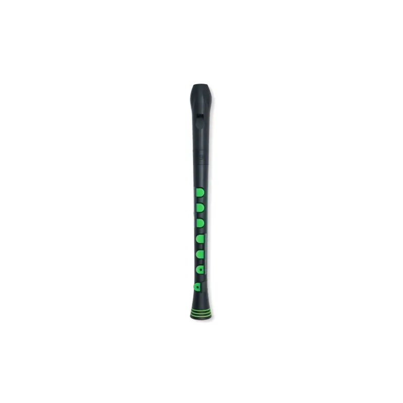NUVO flauto dolce diteggiatura barocca nero/verde Offerta Speciale