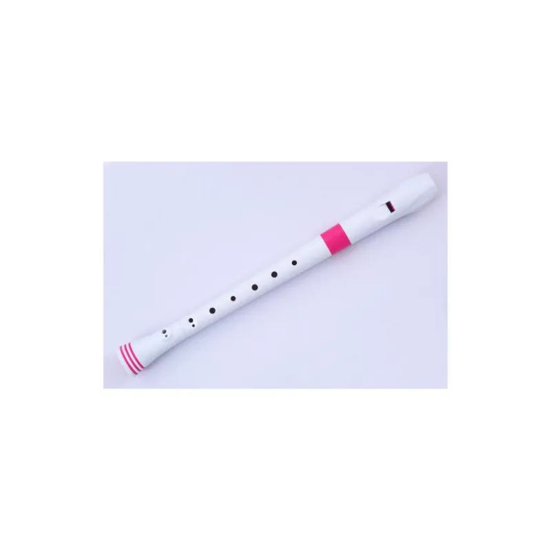 Prezzo Di Fabbrica NUVO flauto soprano recorder diteggiatura tedesca bianco/rosa