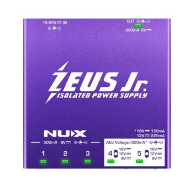 Bestseller NUX NIP-Z6 Alimentatore multiplo professionale (6 uscite)