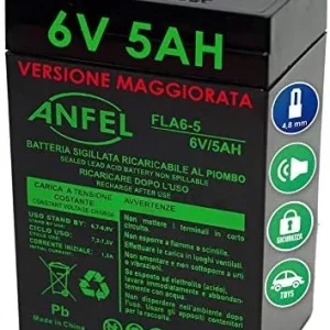 Anfel Fla6-5 6V/5AH - Smpalma.it - Scopri Ora Miglior Prezzo