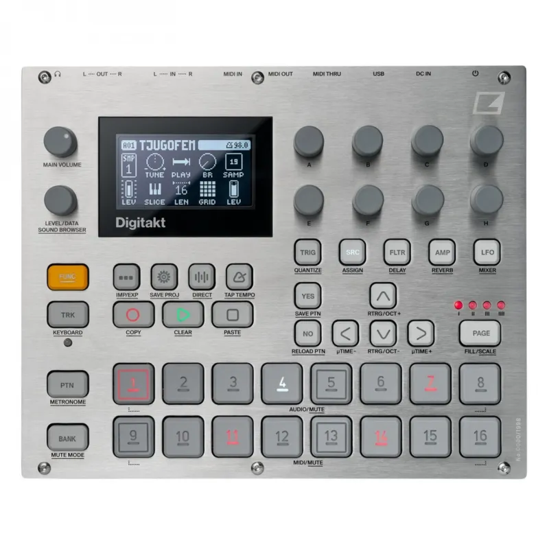 Elektron Digitakt e25 Remix Edition Pagamento Sicuro
