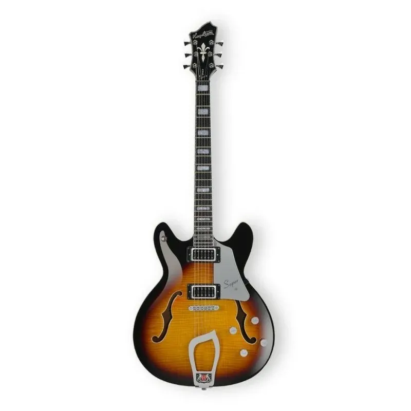 Offerta Limitata Hagstrom SUVIK-TSB - Chitarra semiacustica semi-hollow