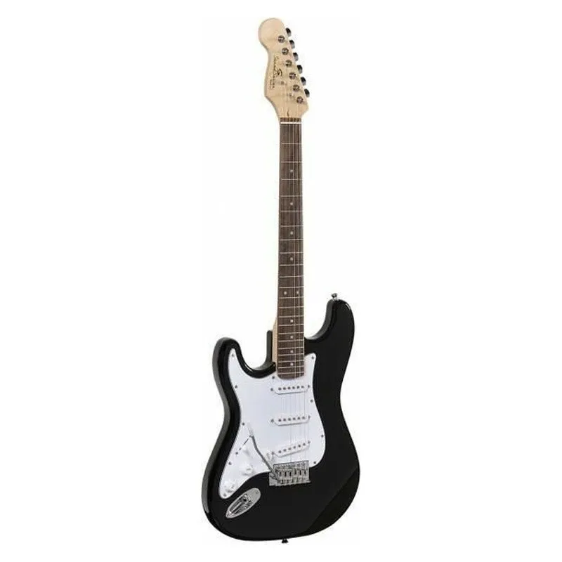 Must-Have Soundsation Rider-STD-SLH BK - Chitarra elettrica per mancini