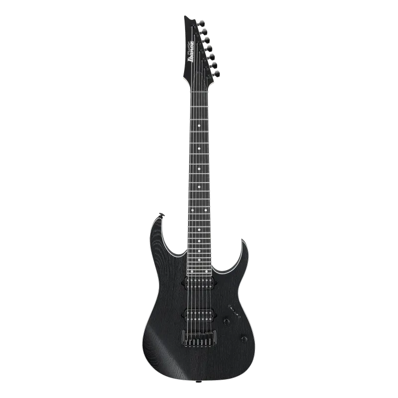 Compra Oggi Stesso Ibanez RGR762AHBF-WK Weathered Black - Chitarra Elettrica 7 Corde