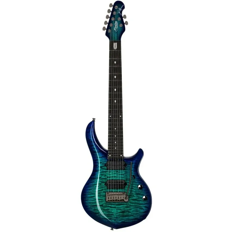 Non Perdere Sterling Majesty X DiMarzio 7 Cerulean Paradise - Chitarra Elettrica 7 Corde
