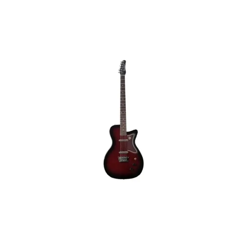 Professionale Danelectro Baritone Dolphin Red Burst - Chitarra baritona