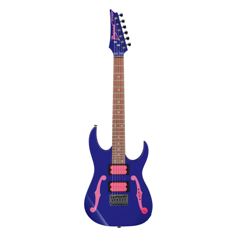 Spedizione Espresso Ibanez PGMM11 Jewel Blue - Chitarra Mini Paul Gilbert Signature