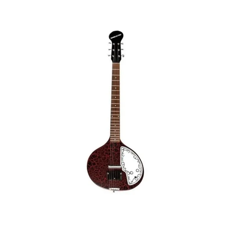 Direttamente Dal Produttore Danelectro Baby Sitar Red Crackle - Sitar