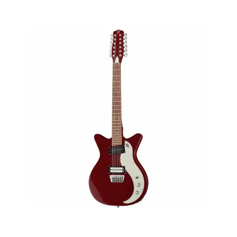 Consegna Rapida Danelectro 59X12 Blood Red - Chitarra dodici corde