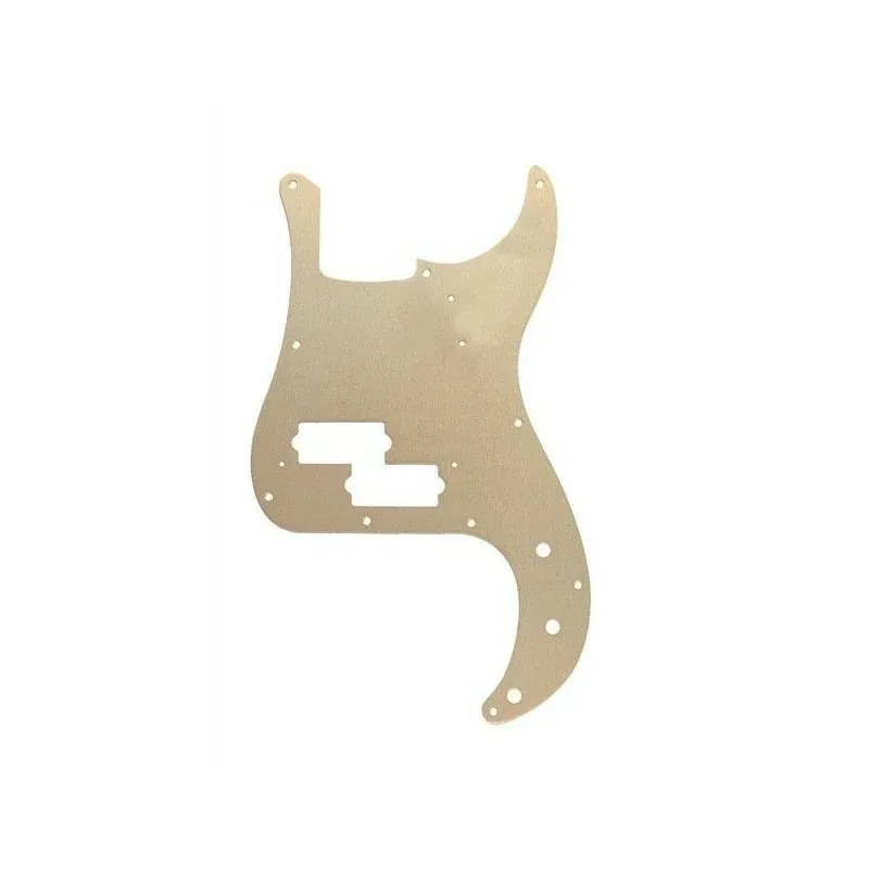 Prezzo Di Fabbrica Fender Pickguard ‘57 PBass 10-Hole Gold - Battipenna oro precision