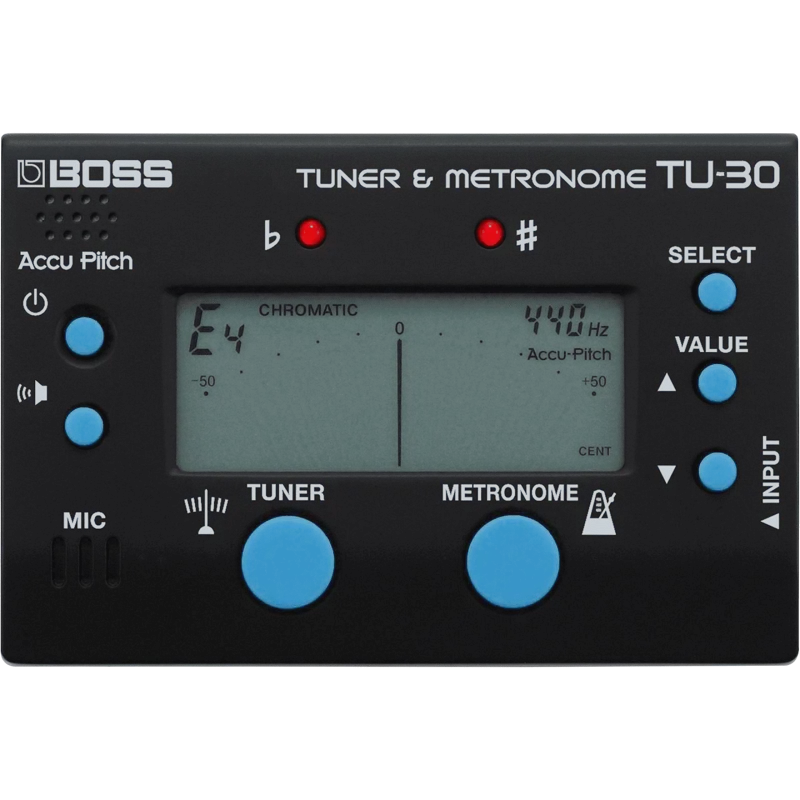 BOSS TU-30 - Accordatore cromatico e metronomo Compra Online
