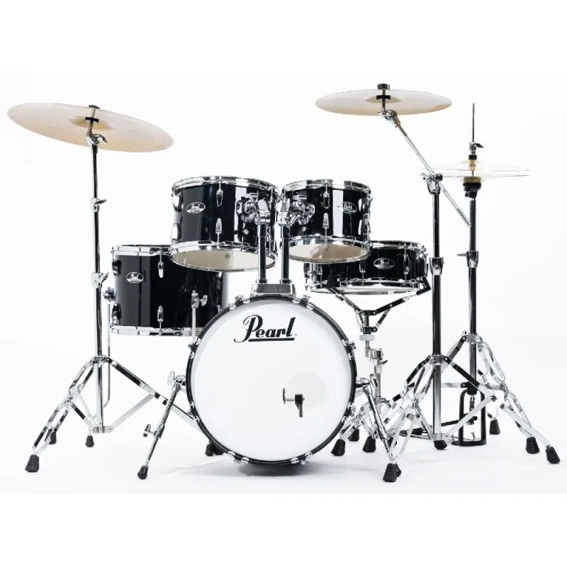 Economico Pearl Roadshow 18" Jet Black RS585BC/C31 - Batteria Completa con Piatti