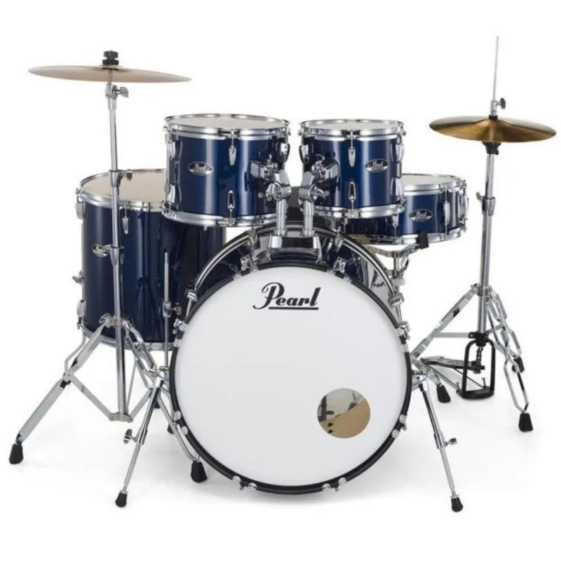 Pearl Roadshow 20" Royal Blue Metallic RS505C/C743 - Batteria da 20" con hardware e piatti Vendita Finale