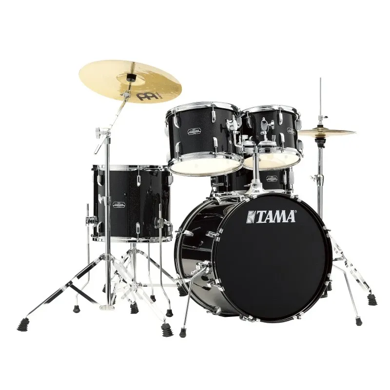 Promo Stagionale TAMA Stagestar 20" Black Night Sparkle ST50H5-BNS - Batteria Acustica Completa