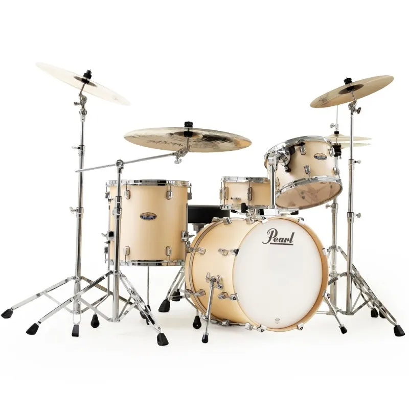 Subito Disponibile Pearl Decade 18" Maple Satin Gold Meringue DMP984/C215 - Set di Batteria Completa