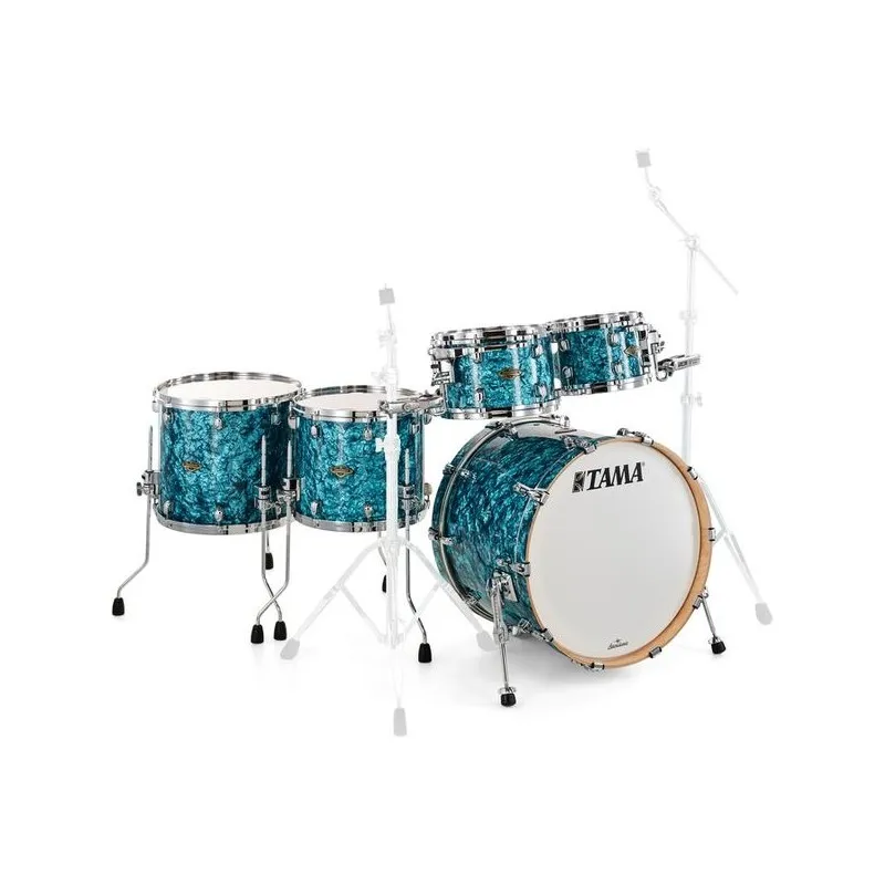 Occasione Imperdibile TAMA Starclassic Walnut/Birch 22" Turquoise Pearl WBR52RZS-TQP - Batteria Acustica