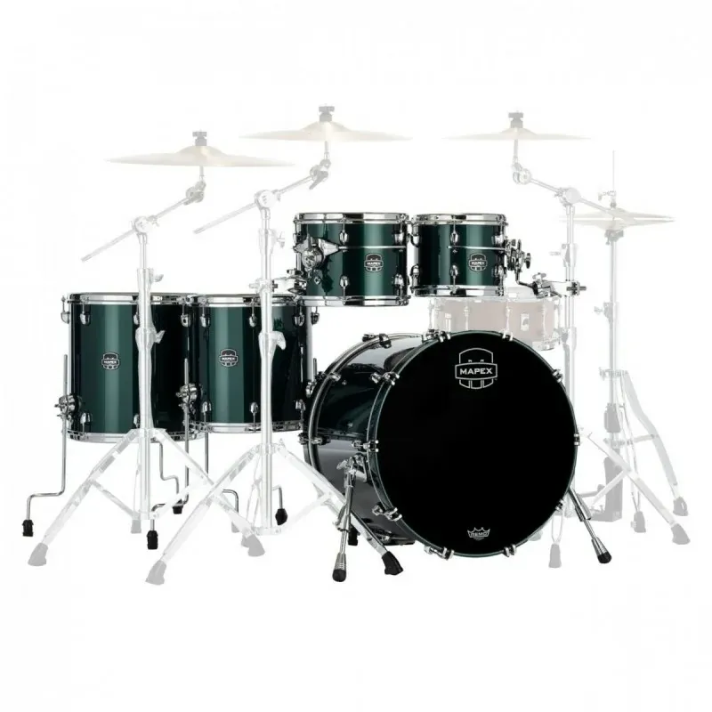 Mapex Saturn Evolution Maple Workhorse Brunswick Green - Batteria Prezzo Ridotto