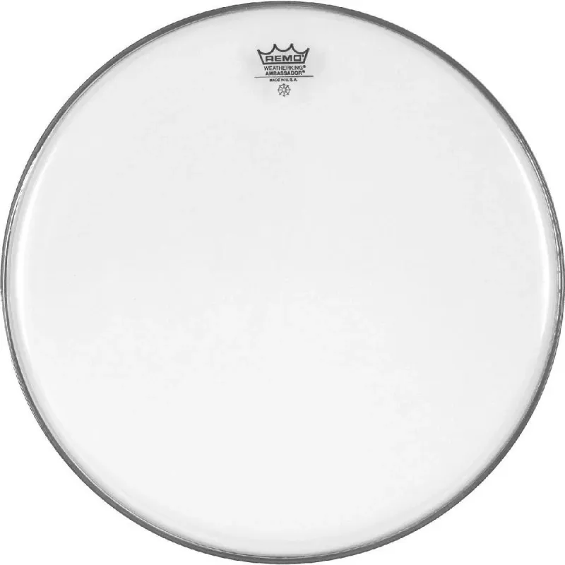 Spedizione Espresso REMO Ambassador 10" BA-0310-00 - Pelle trasparente per Tom da 10"