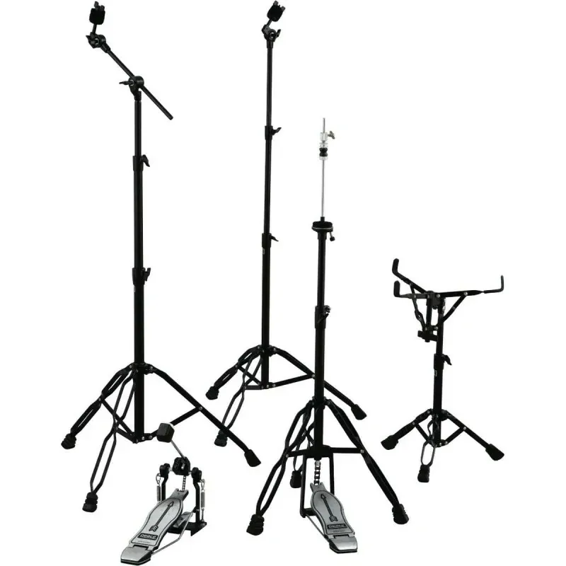 Peace 600BK - Set completo aste, supporti, pedali black Economico