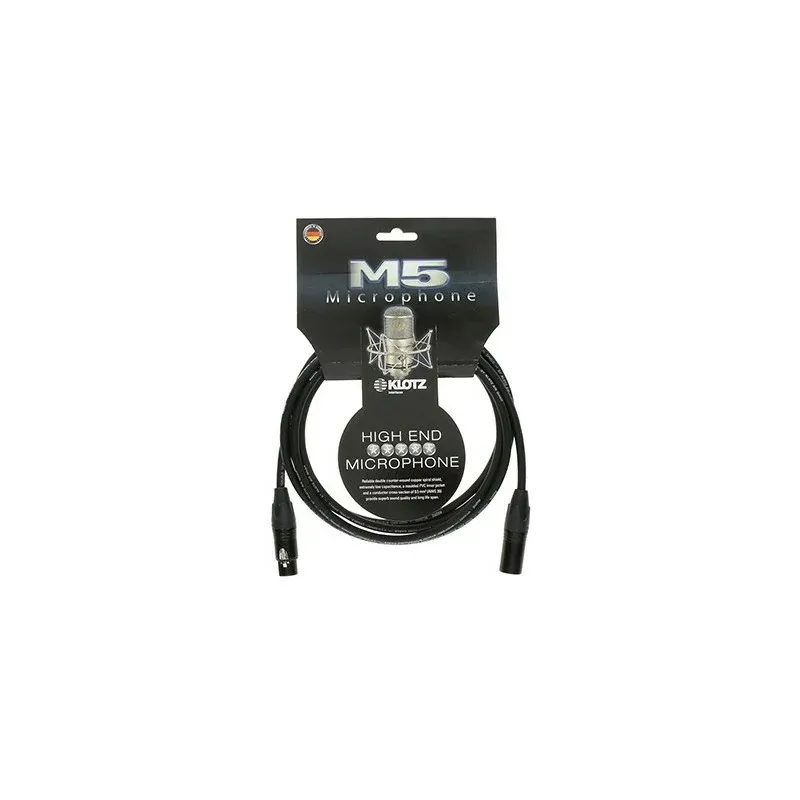 KLOTZ M5FM20 Microphone Cable - Cavo Microfonico Promozione