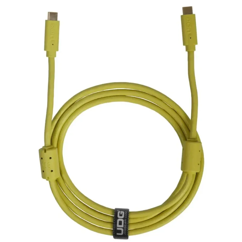 UDG U99001YL Ultimate Audio Usb 3.2 C-C Yellow Straight 1,5m - Cavo USB Occasione Imperdibile