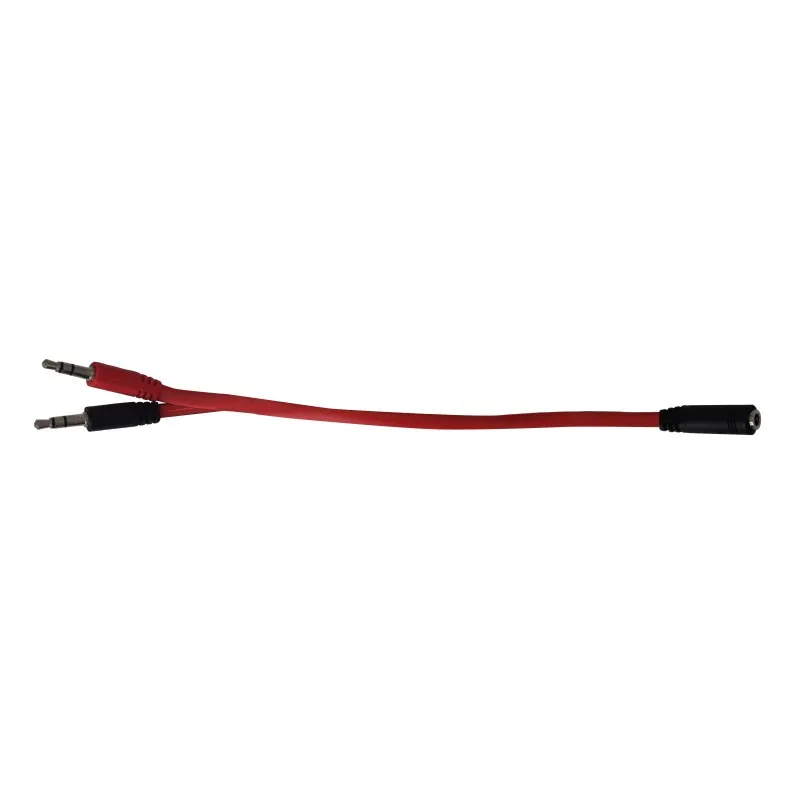 Karma CA 8203 Red - Adattatore per cuffia con microfono Offerta Limitata