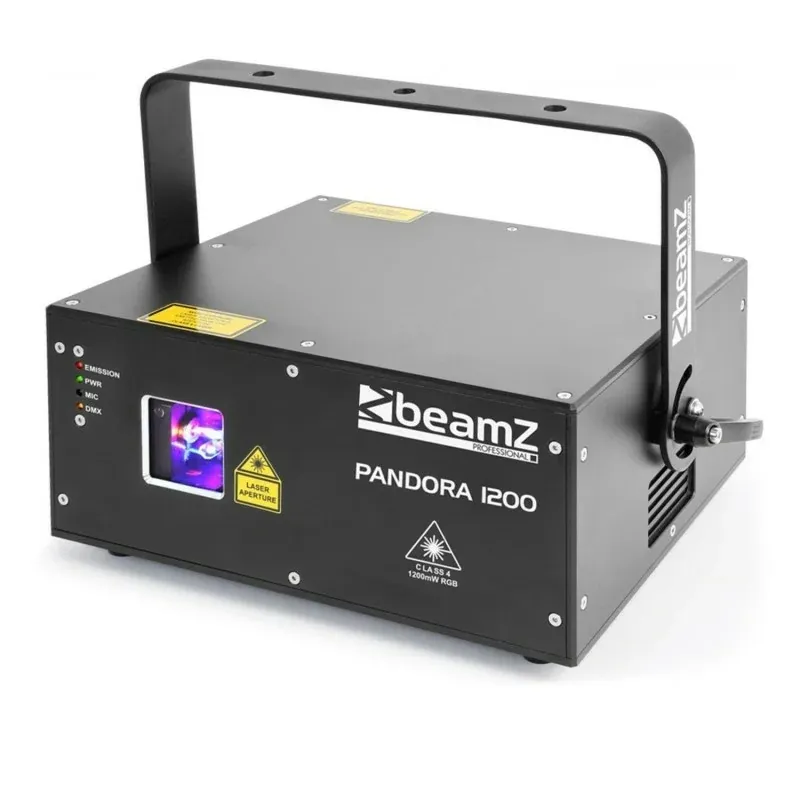 Beamz Pandora 1200 - Laser professionale RGB Compra Adesso