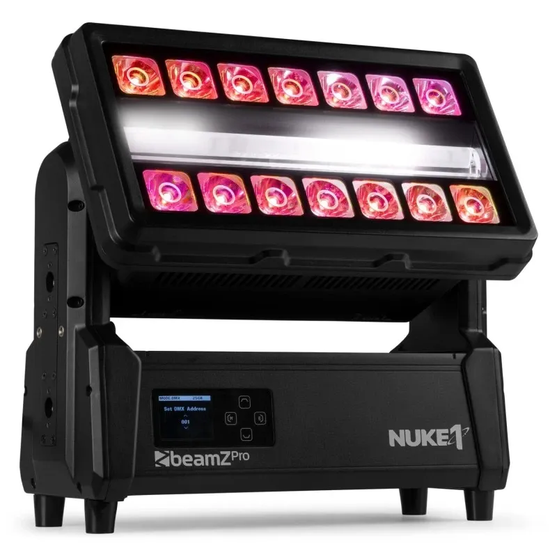 Spedizione Espresso Beamz NUKE1 - Luci motorizzate strobo