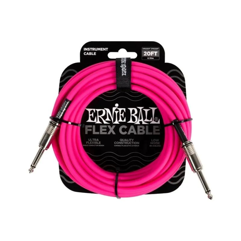 Ernie Ball 6418 Pink - Cavi per strumenti Professionale