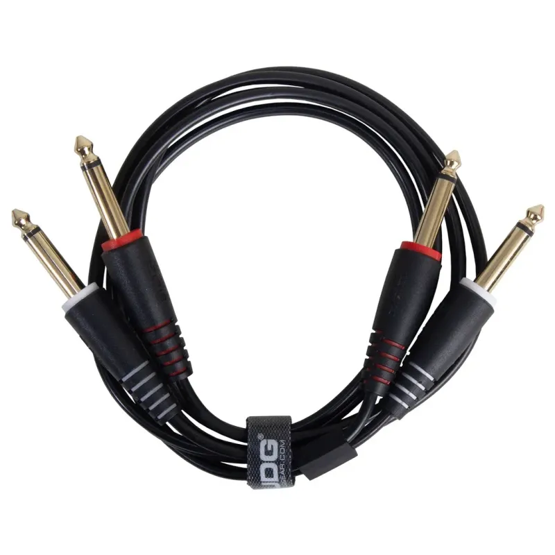 UDG U97004BL - Ultimate Audio Cable Jack-Jack Straight Black Consegna Rapida