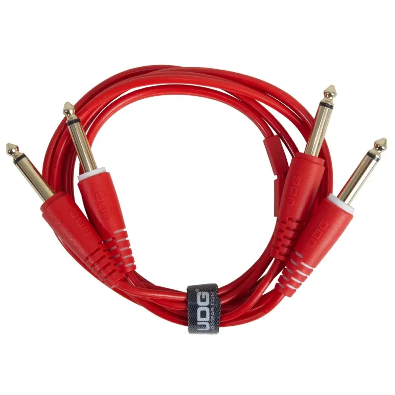 Compra Oggi Stesso UDG U97002RD Ultimate Audio Cable Jack-Jack Straight Red - Doppio Jack