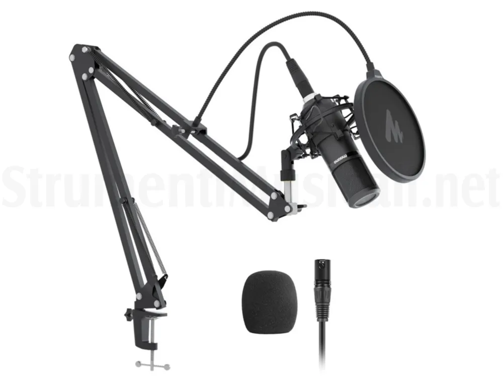 Reso Gratuito MAONO PM320S Studio Condenser XLR Microphone
