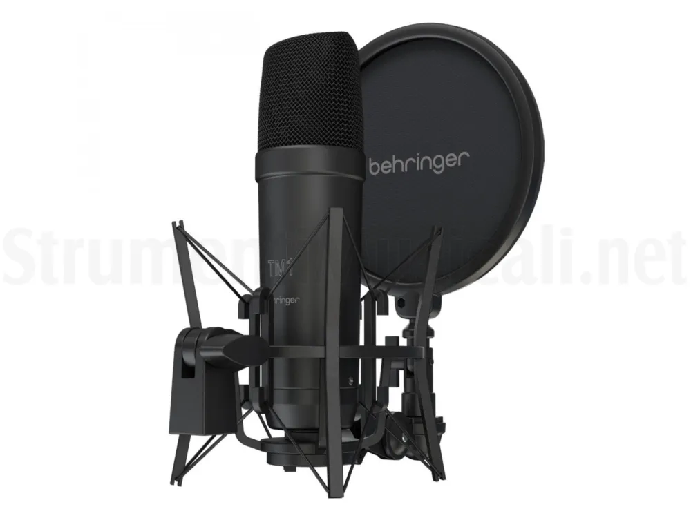 BEHRINGER TM1 Complete Vocal Recording - Dark Edition Nuova Collezione