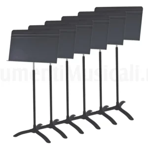 MANHASSET 4806 Leggio da Orchestra Nero (set da 6) Occasione Imperdibile