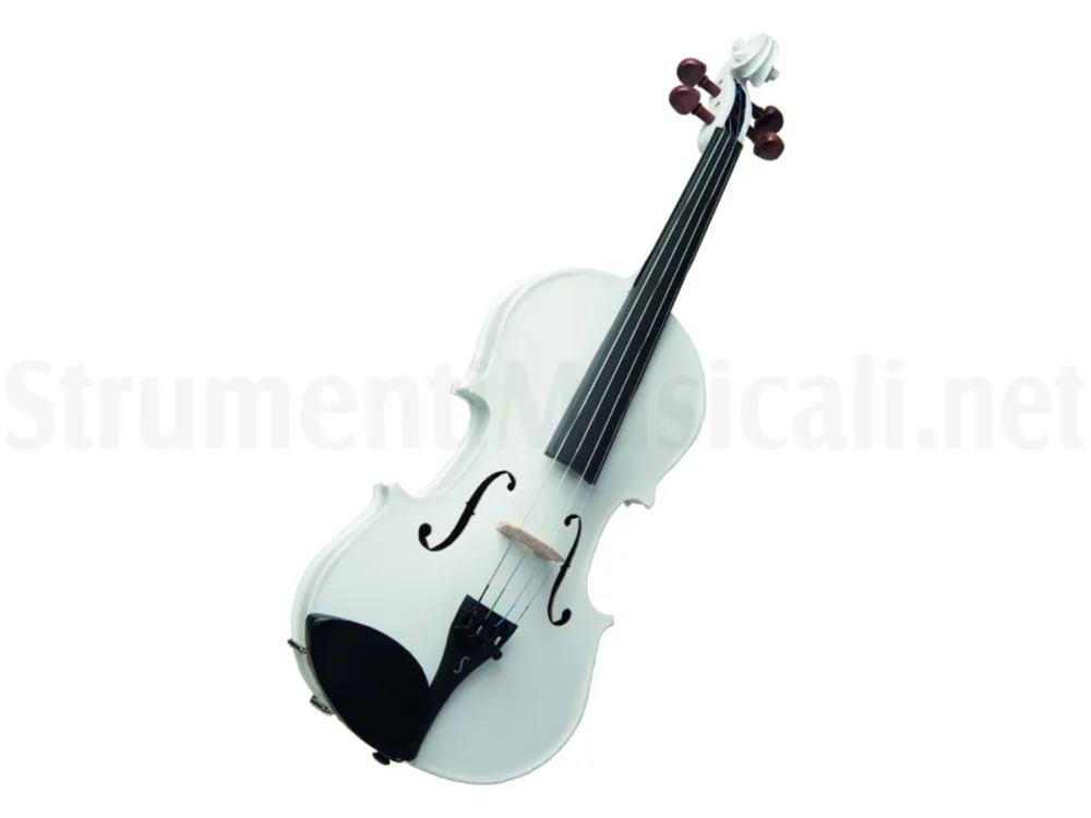 Popolare STENTOR SR1401 Harlequin Violin 4/4 White