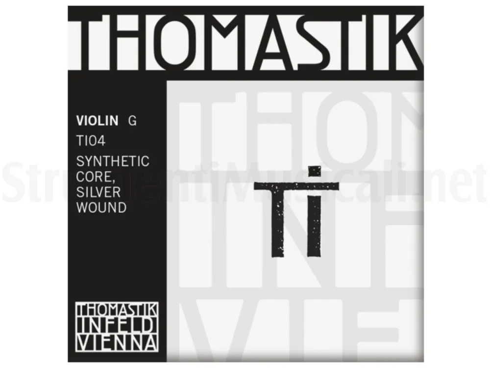 Ultime Pezzi THOMASTIK TI04 Violin Synthetic Core G String Medium