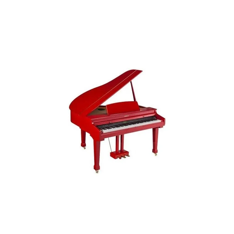 Popolare ORLA GRAND 500 PIANOFORTE CODINO DIGITALE - ROSSO LUCIDO