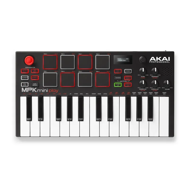 Acquista Ora AKAI MPK MINIPLAY USB KEYBOARD CONTROLLER