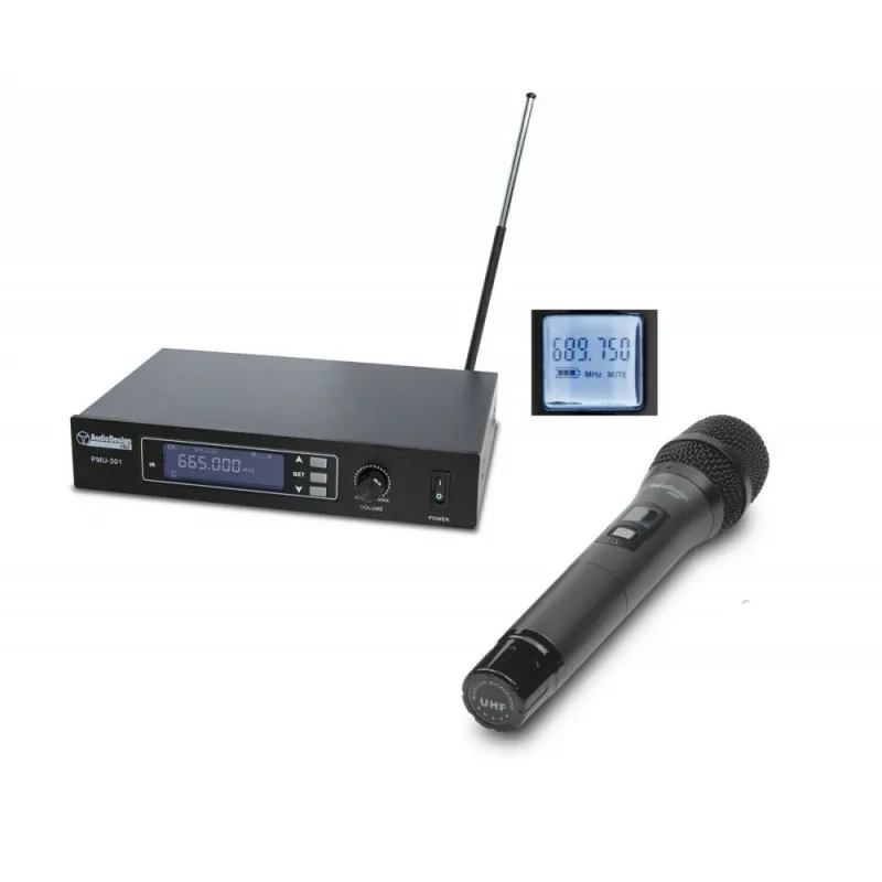 AUDIODESIGN PMU301 SISTEMA WIRELESS 1 HANDHELD Offerta
