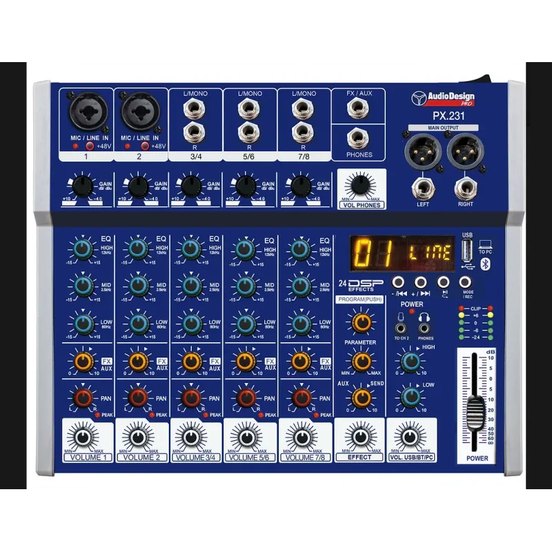 AUDIODESIGN PX.231 Pagamento Sicuro