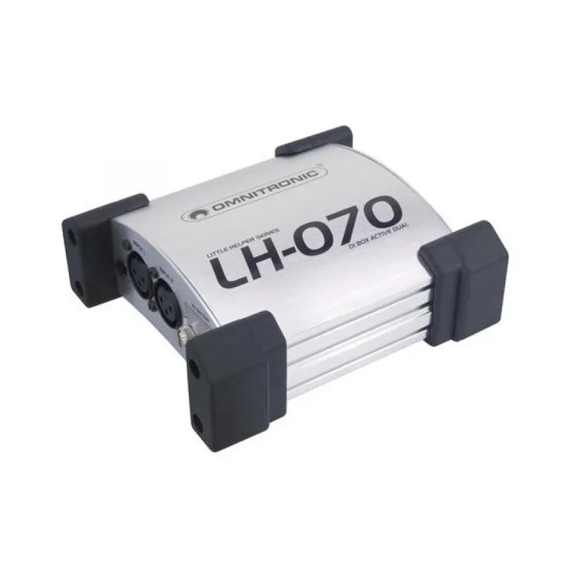 Promozione Esclusiva OMNITRONIC LH070 ACTIVE DUAL DI BOX