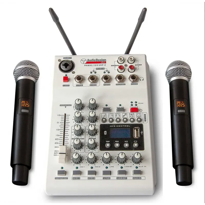 Occasione AUDIODESIGN PAMX2.12 2UHF MIXER KARAOKE