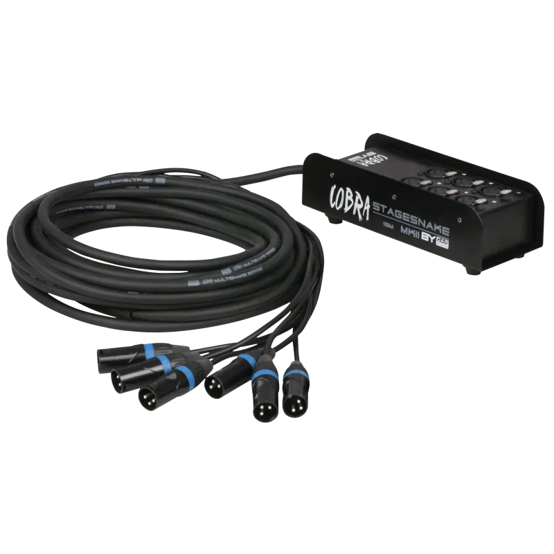 Miglior Prezzo DAP AUDIO COBRA X 6 STAGE SNAKE 10m